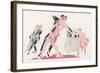 Night-Club Couple Show How Sexy the Tango Can Be-Raldejo-Framed Art Print