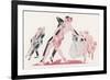 Night-Club Couple Show How Sexy the Tango Can Be-Raldejo-Framed Art Print