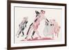 Night-Club Couple Show How Sexy the Tango Can Be-Raldejo-Framed Premium Giclee Print