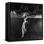 Night Club Dancer Performing a Bird Cage Scene-Yale Joel-Framed Stretched Canvas