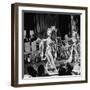 Night Club Dancers Performing a Scene on Stage-Yale Joel-Framed Photographic Print