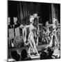 Night Club Dancers Performing a Scene on Stage-Yale Joel-Mounted Photographic Print