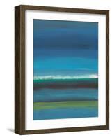 Night Coast-Jan Weiss-Framed Art Print