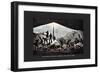 Night Excavations-John Howard Appleton-Framed Art Print