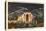 Night, Exposition Buildings, Dallas, Texas 1937-null-Stretched Canvas