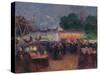 Night Fair at Saint-Pol-De-Léon, Ca 1896-Ferdinand Loyen du Puigaudeau-Stretched Canvas