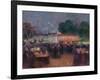 Night Fair at Saint-Pol-De-Léon-Ferdinand Loyen du Puigaudeau-Framed Giclee Print