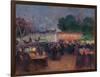 Night Fair at Saint-Pol-De-Léon-Ferdinand Loyen du Puigaudeau-Framed Giclee Print