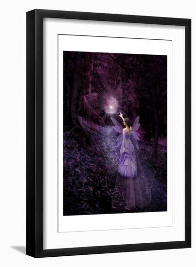 Night Fairy-null-Framed Art Print