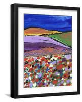 Night Falling on Aboyne-Caroline Duncan-Framed Giclee Print