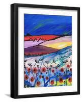 Night Falling-Caroline Duncan-Framed Giclee Print