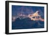 Night Falls at Grand Canyon, Arizona-Vincent James-Framed Photographic Print