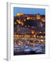 Night Falls onto the Monaco Palace-null-Framed Photographic Print