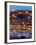 Night Falls onto the Monaco Palace-null-Framed Photographic Print