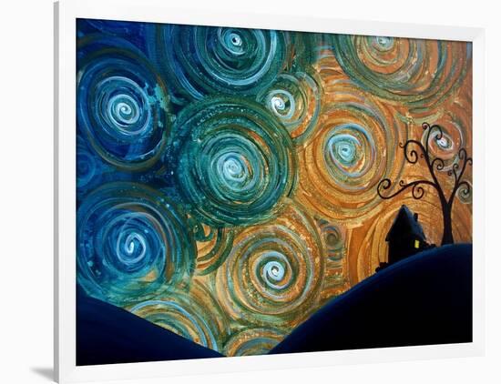 Night Falls-Cindy Thornton-Framed Art Print