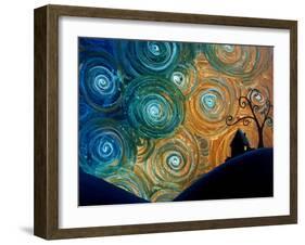 Night Falls-Cindy Thornton-Framed Art Print