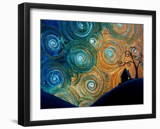 Night Falls-Cindy Thornton-Framed Art Print