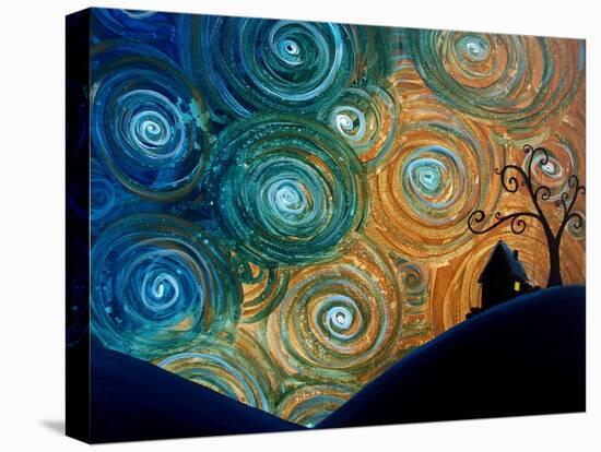 Night Falls-Cindy Thornton-Stretched Canvas