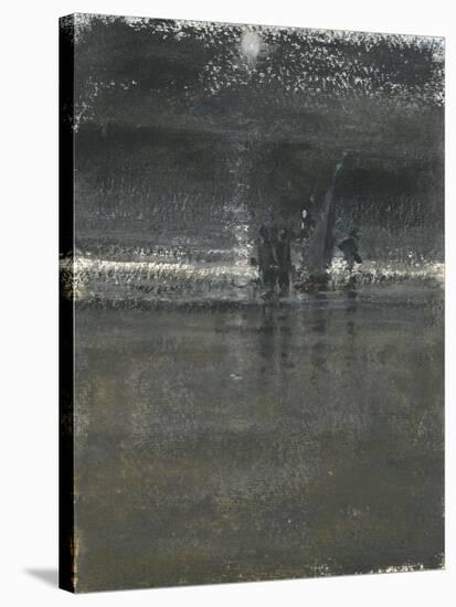 Night Fishing, Sri Lanka, 2015-Lincoln Seligman-Stretched Canvas