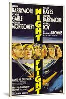 Night Flight, John Barrymore, Helen Hayes, Clark Gable, 1933-null-Stretched Canvas