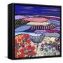 Night Flowers-Caroline Duncan-Framed Stretched Canvas