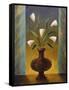 Night Flowers-Vessela G.-Framed Stretched Canvas