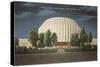 Night, Ford Rotunda, Detroit, Michigan-null-Stretched Canvas