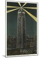 Night, Foshay Tower, Minneapolis, Minnesota-null-Mounted Art Print