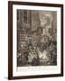 Night, from the Series "Four Times of Day", 1738-William Hogarth-Framed Giclee Print