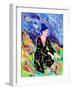 Night Galaxy IV-Melissa Wang-Framed Art Print