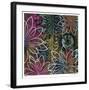 Night Garden III-James Burghardt-Framed Giclee Print