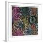 Night Garden III-James Burghardt-Framed Giclee Print