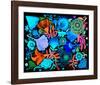 Night Garden-Mercedes Lagunas-Framed Art Print