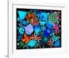 Night Garden-Mercedes Lagunas-Framed Art Print