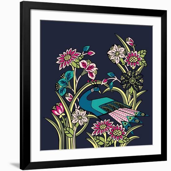 Night Garden-null-Framed Giclee Print