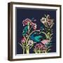 Night Garden-null-Framed Giclee Print