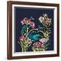 Night Garden-null-Framed Giclee Print