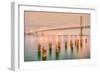 Night Glow at Bay Bridge-Vincent James-Framed Photographic Print