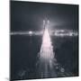 Night Glow Into Fog City, Bay Bridge, San Francisco-Vincent James-Mounted Photographic Print