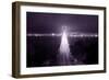 Night Glow Into Fog City, San Francisco-Vincent James-Framed Photographic Print