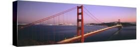 Night Golden Gate Bridge San Francisco Ca, USA-null-Stretched Canvas