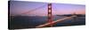 Night Golden Gate Bridge San Francisco Ca, USA-null-Stretched Canvas