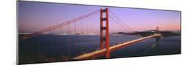 Night Golden Gate Bridge San Francisco Ca, USA-null-Mounted Photographic Print