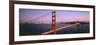 Night Golden Gate Bridge San Francisco Ca, USA-null-Framed Photographic Print