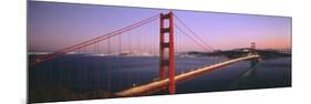 Night Golden Gate Bridge San Francisco Ca, USA-null-Mounted Photographic Print