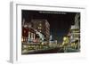 Night, High Street, Jefferson City, Missouri-null-Framed Art Print