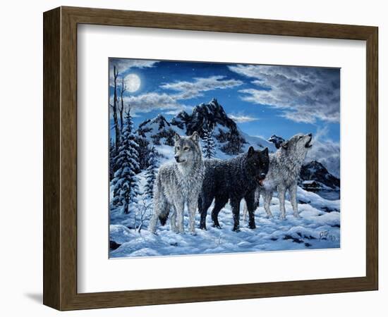 Night Howl-Jeff Tift-Framed Giclee Print