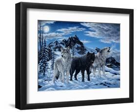 Night Howl-Jeff Tift-Framed Giclee Print