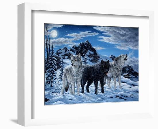 Night Howl-Jeff Tift-Framed Giclee Print