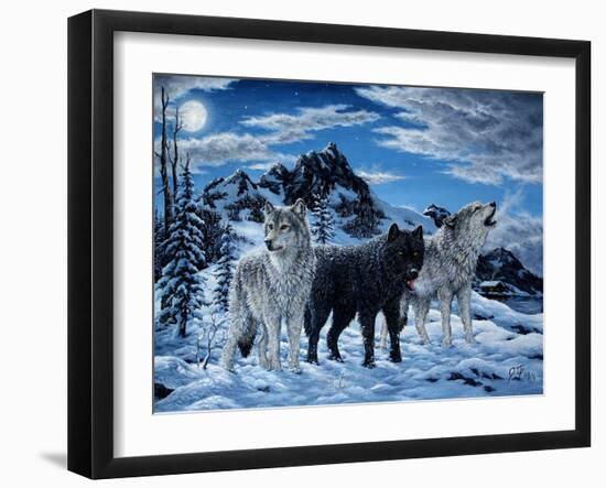 Night Howl-Jeff Tift-Framed Giclee Print